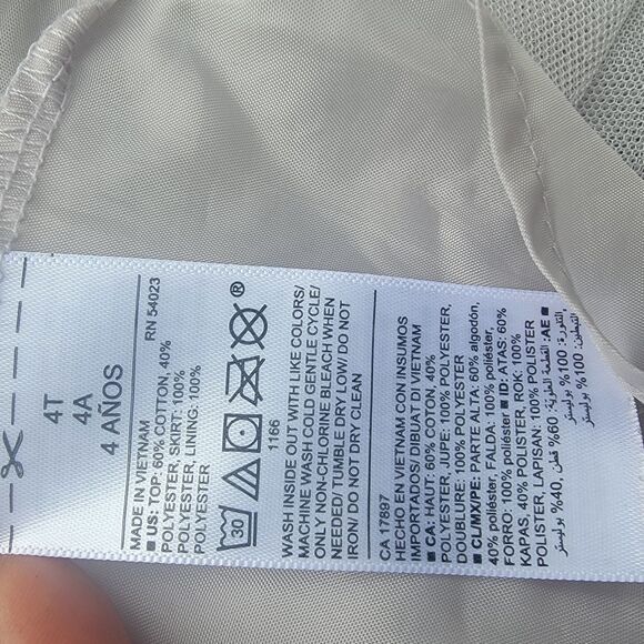 lot of 2 girls old navy tutu dresses size 4t - Picture 4 of 7